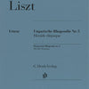 LISZT - HUNGARIAN RHAPSODY NO 5 FOR PIANO URTEXT