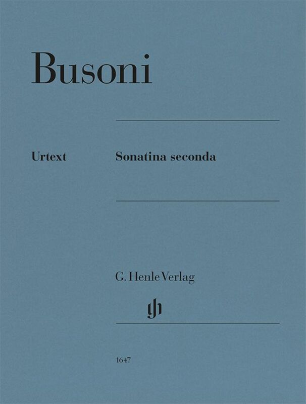 BUSONI - SONATINA SECONDA FOR PIANO URTEXT
