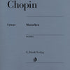 CHOPIN - MAZURKAS URTEXT