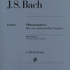 BACH - SONATAS VOL 1 AUTHENTIC SONATAS FLUTE/PIANO