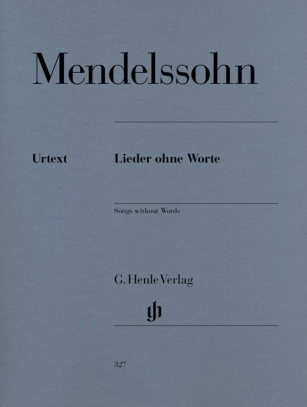 MENDELSSOHN - SONGS WITHOUT WORDS URTEXT