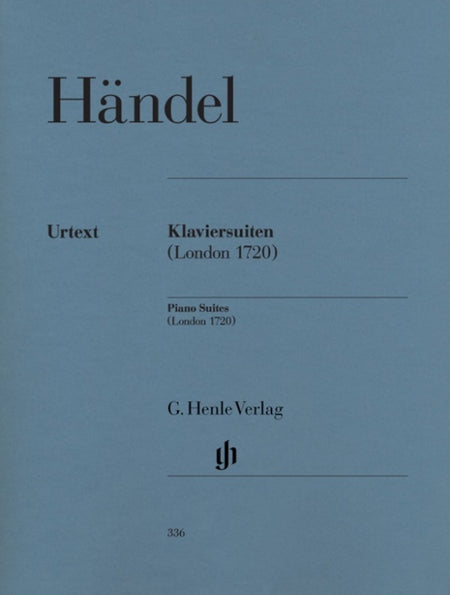 HANDEL - PIANO SUITES NOS 1 TO 8 HWV 426-433 URTEXT