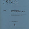 BACH - ANNA MAGDALENA NOTEBOOK COMPLETE URTEXT