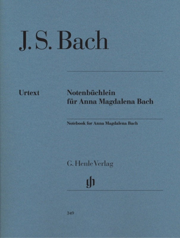 BACH - ANNA MAGDALENA NOTEBOOK COMPLETE URTEXT