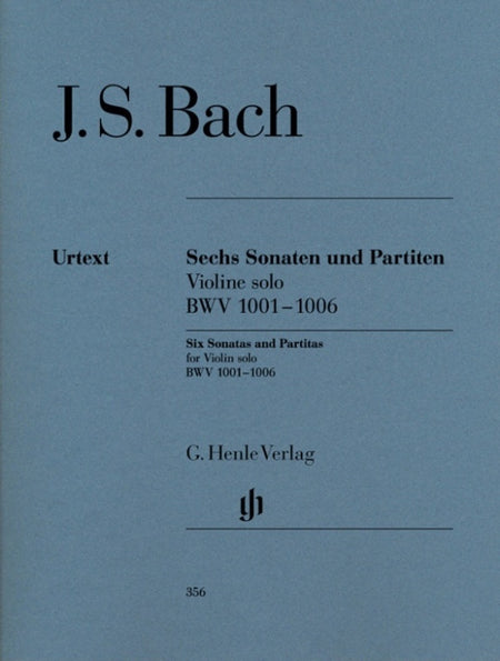 BACH - 6 SONATAS & PARTITAS BWV 1001-1006 VIOLIN