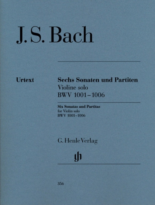 BACH - 6 SONATAS & PARTITAS BWV 1001-1006 VIOLIN