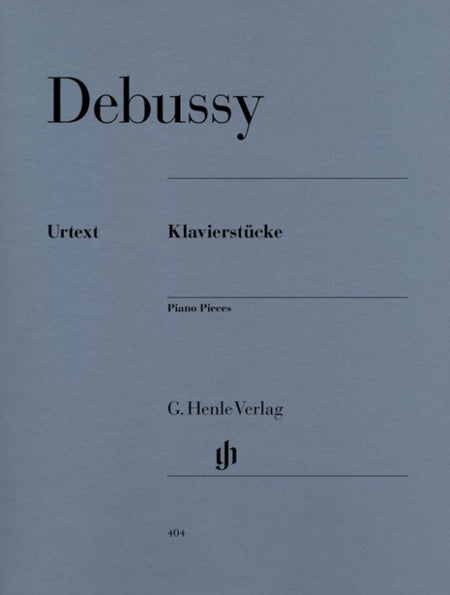 DEBUSSY - PIANO PIECES