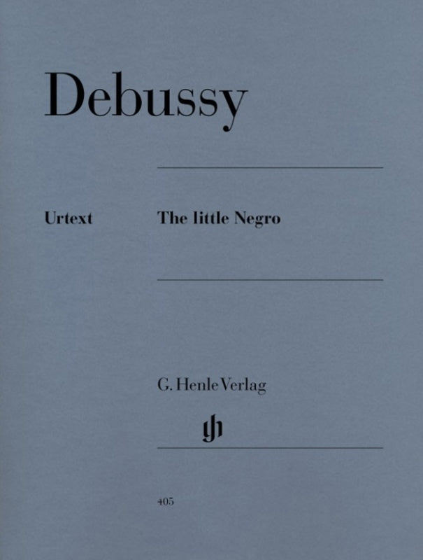 DEBUSSY - LITTLE NEGRO PIANO URTEXT