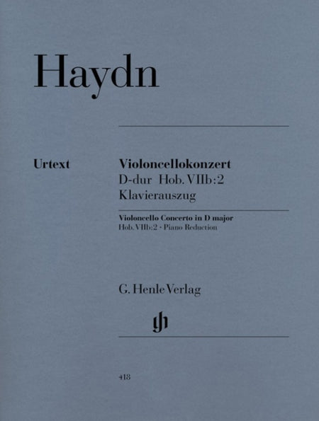 HAYDN - CONCERTO D MAJOR HOB 7B NO 2 CELLO/PIANO