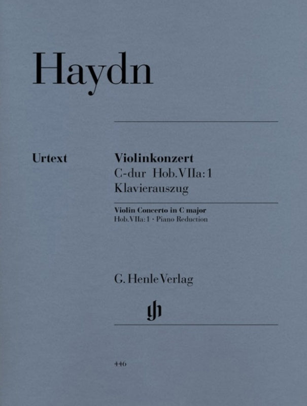 HAYDN - CONCERTO NO 1 HOB 7A NO 1 C VIOLIN/PIANO