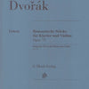 DVORAK - ROMANTIC PIECES OP 75 VIOLIN/PIANO