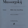 MUSSORGSKY - PICTURES AT AN EXHIBITION PIANO URTEXT