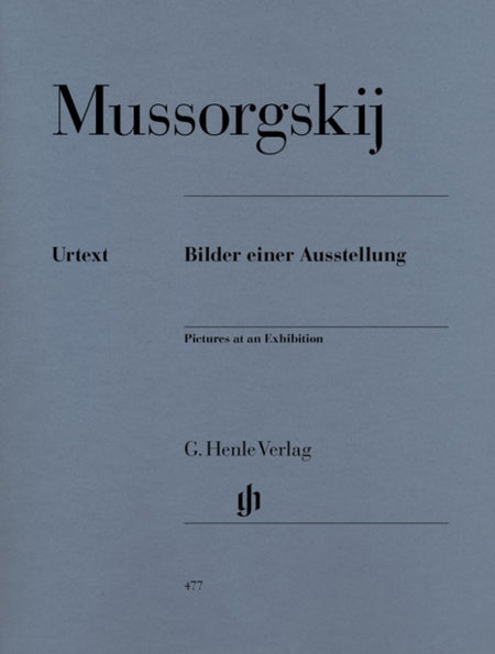 MUSSORGSKY - PICTURES AT AN EXHIBITION PIANO URTEXT