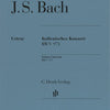 BACH - ITALIAN CONCERTO BWV 971 FOR PIANO URTEXT