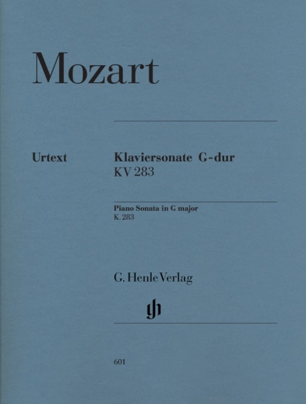 MOZART - PIANO SONATA G MAJOR K 283
