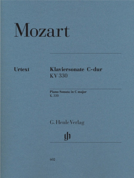 MOZART - SONATA K 330 C ALSO KNOWN AS K 300 H