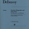 DEBUSSY - PREMIERE RHAPSODIE & PETITE PIECE CLARINET/PIANO