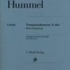 HUMMEL - CONCERTO E ORIGINAL KEY AND E FLAT TPT/PNO