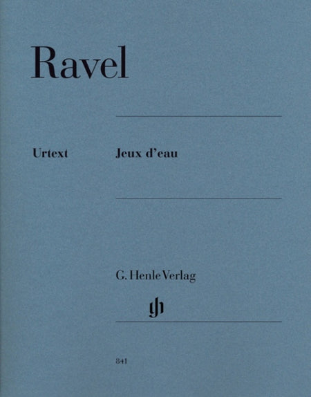 RAVEL - JEUX DEAU URTEXT