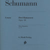 SCHUMANN - 3 ROMANCES OP 28 PIANO URTEXT