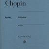 CHOPIN - BALLADES URTEXT ED MULLEMANN THEOPOLD