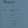 MOZART - RONDO D MAJOR K 485 URTEXT