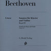 BEETHOVEN - SONATAS BK 2 VIOLIN/PIANO