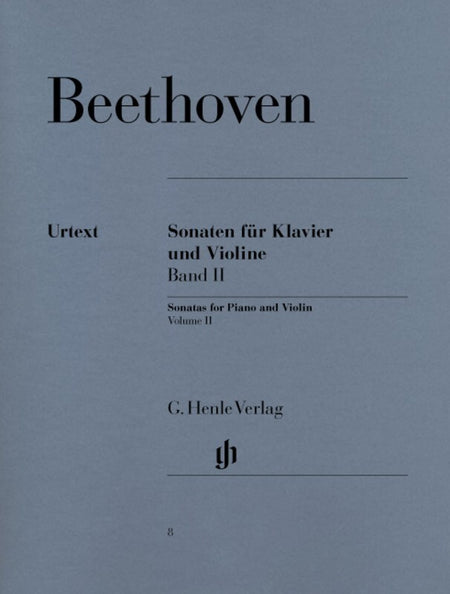 BEETHOVEN - SONATAS BK 2 VIOLIN/PIANO