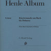 HENLE ALBUM PIANO MUSIC FROM BACH TO DEBUSSY