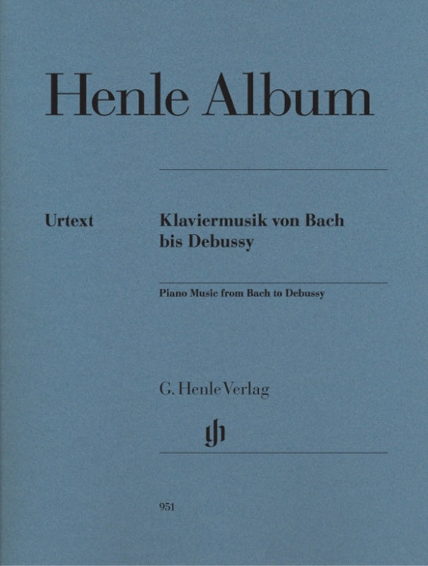 HENLE ALBUM PIANO MUSIC FROM BACH TO DEBUSSY