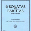 BACH - 6 SONATAS & PARTITAS VIOLIN ED GALAMIAN
