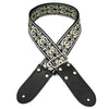 2 INCH JACQUARD WEBBING STRAP GOLD AND SILVER PA