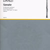 DANZI - SONATA B FLAT MAJOR FOR CLARINET/PIANO