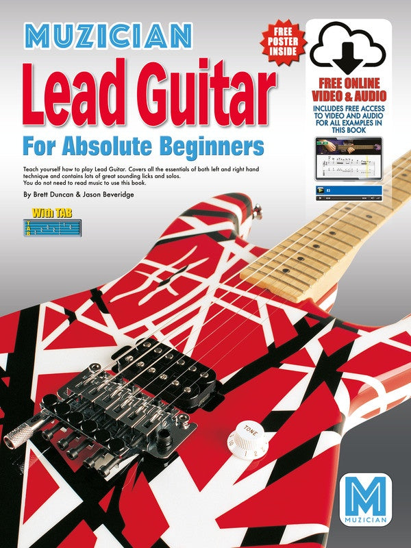 MUZICIAN LEAD GUITAR FOR ABSOLUTE BEGINNERS BK/OLA
