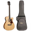 CORT L710F NS OM Cutaway Acoustic Guitar with Gigbag