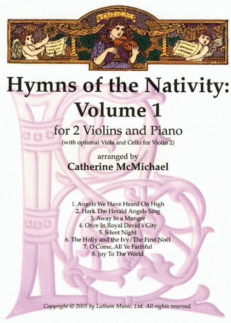 HYMNS OF NATIVITY VOL 1 FOR 2 VIOLINS/PIANO ARR MCMICHAEL
