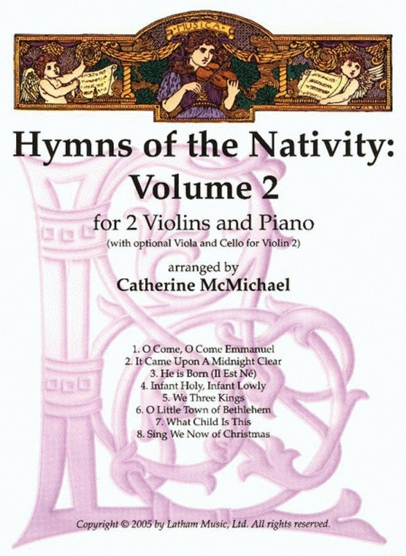HYMNS OF NATIVITY VOL 2 FOR 2 VIOLINS/PIANO ARR MCMICHAEL