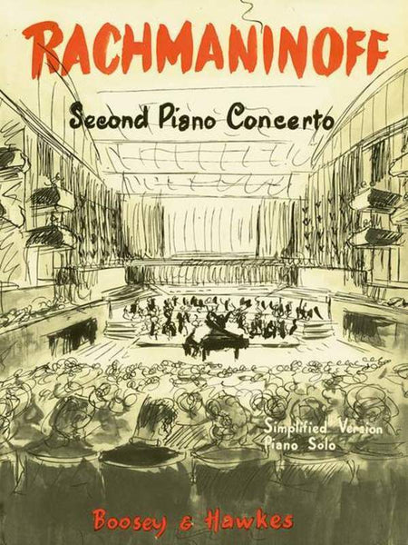RACHMANINOFF - 2ND PIANO CONCERTO SIMPLIFIED VERSION