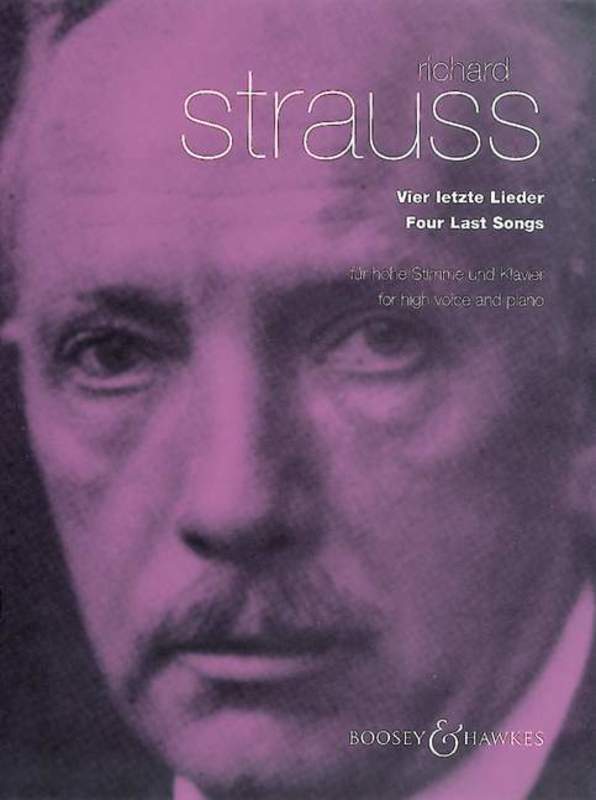 STRAUSS - FOUR LAST SONGS HIGH VOICE/PIANO