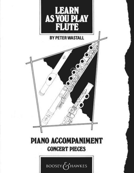 LEARN AS YOU PLAY FLUTE PIANO ACCOMPANIMENT