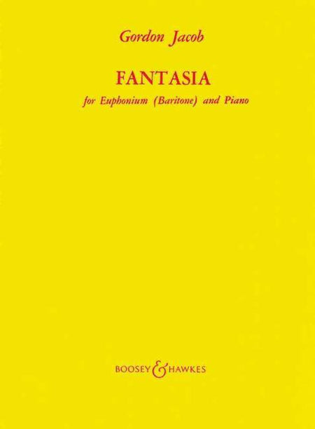 JACOB - FANTASIA FOR EUPHONIUM (BARITONE)/PIANO