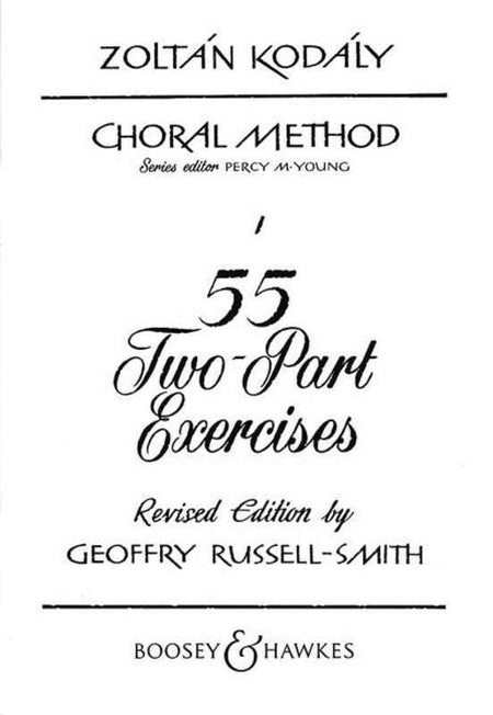 KODALY - 55 2 PART EXERCISES