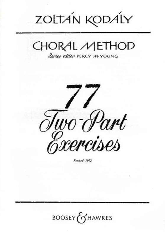 KODALY - 77 2 PART EXERCISES