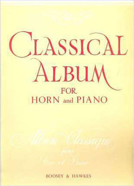 CLASSICAL ALBUM FOR HORN