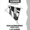LEARN AS YOU PLAY ALTO SAX PIANO ACCOMPANIMENT