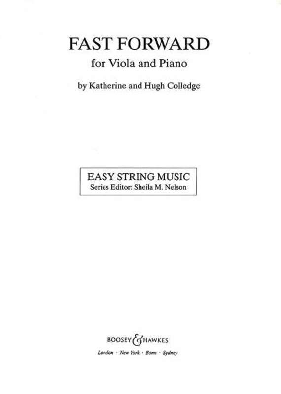 FAST FORWARD VIOLA PART