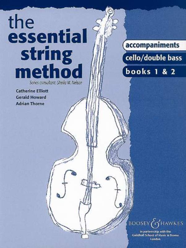 ESSENTIAL STRING METHOD CELLO/BASS 1/2 PIANO ACCOMP