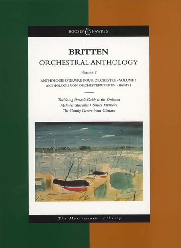 BRITTEN - ORCHESTRAL ANTHOLOGY VOL 1 STUDY SCORE