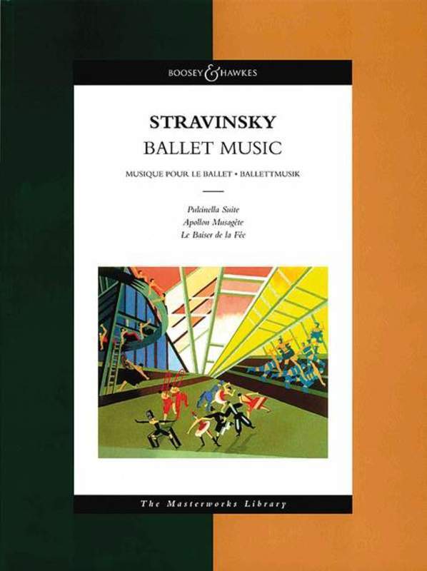 STRAVINSKY - BALLET MUSIC FULL SCORE MASTERWORKS