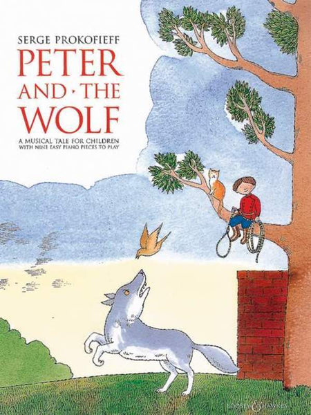 PETER AND WOLF EASY PIANO PICTURE BOOK ED BARRATT